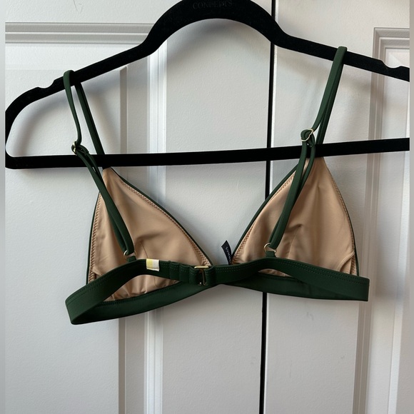 Summersalt The Triangle Bikini Top Olive (Size 2) - Picture 4 of 10